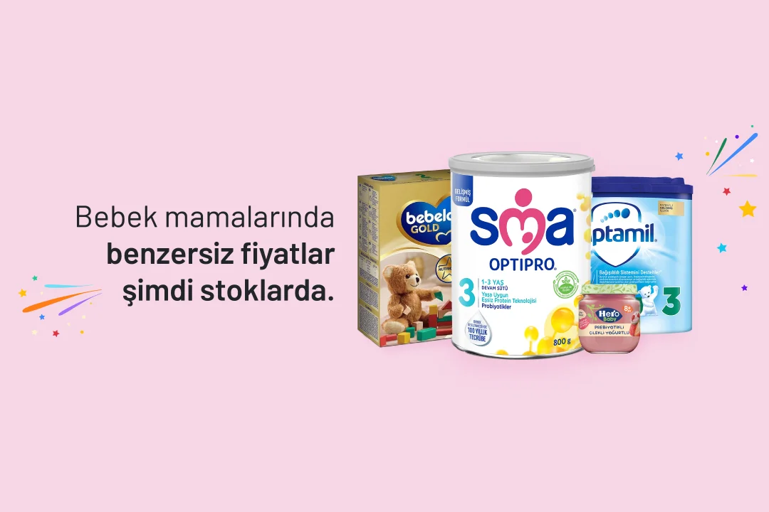 Bebek Mamalarında Benzersiz Fiyatlar