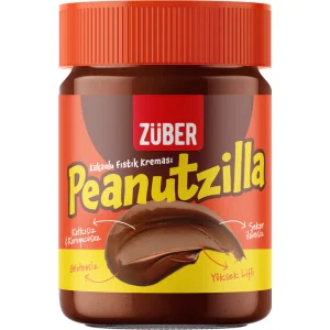 Züber Peanutzilla Kakaolu Fıstık Ezmesi, 315 g