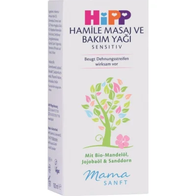 Hipp Hamile Masaj ve Bakım Yağı, 100 ml