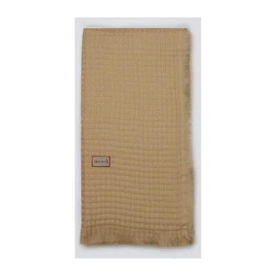 Bistyle Style Baby Pike Battaniye, 110x110 cm,  Bej