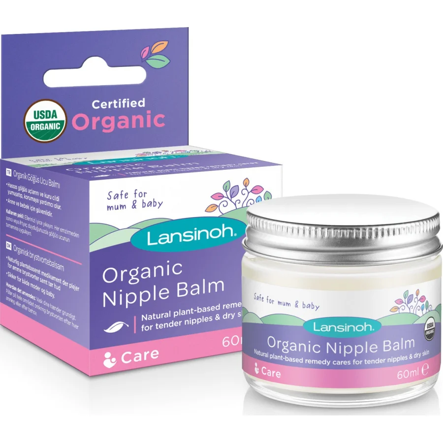 Lansinoh Organik Göğüs Ucu Balmı, 60 g
