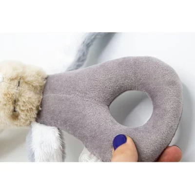BabyJem Tutmalı Peluş, Mini Tavşan, Taş