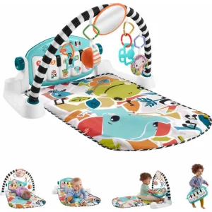 Fisher Price Sesli ve Işıklı Neşeli Hayvanlar Piyanolu Oyun Halısı