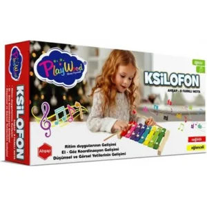 PlayWood Ahşap 8 Farklı Notalı Ksilofon