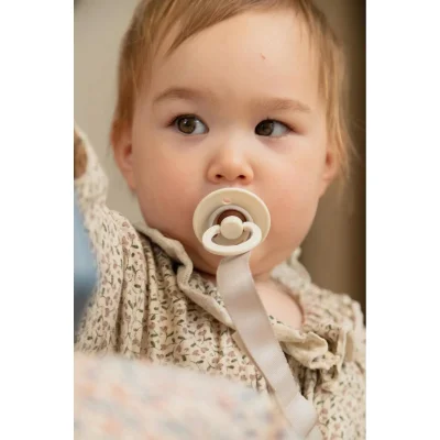 Bibs Colour Kauçuk Emzik, 0-6 Ay, Vanilla
