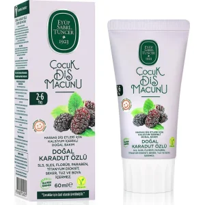 Eyüp Sabri Tuncer Doğal Karadut Özlü Diş Macunu, 2-6 Yaş, 60 ml