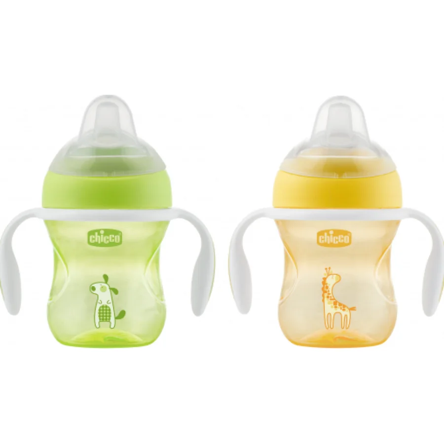 Chicco Yumuşak Uçlu Geçiş Bardağı, 4 Ay+, Unisex