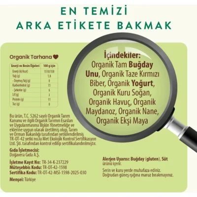 Wefood Organik Tarhana, 400 g