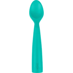 OiOi Nam Nam Silikon Mama Kaşığı, Aqua Green