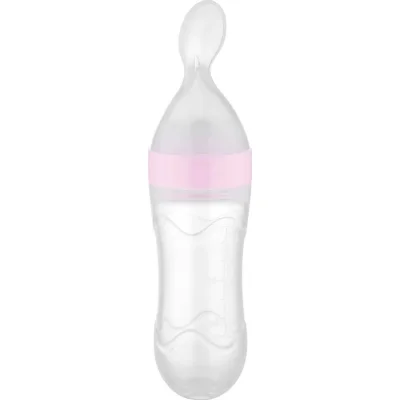 BabyJem Sıkmalı Kaşık, Pembe