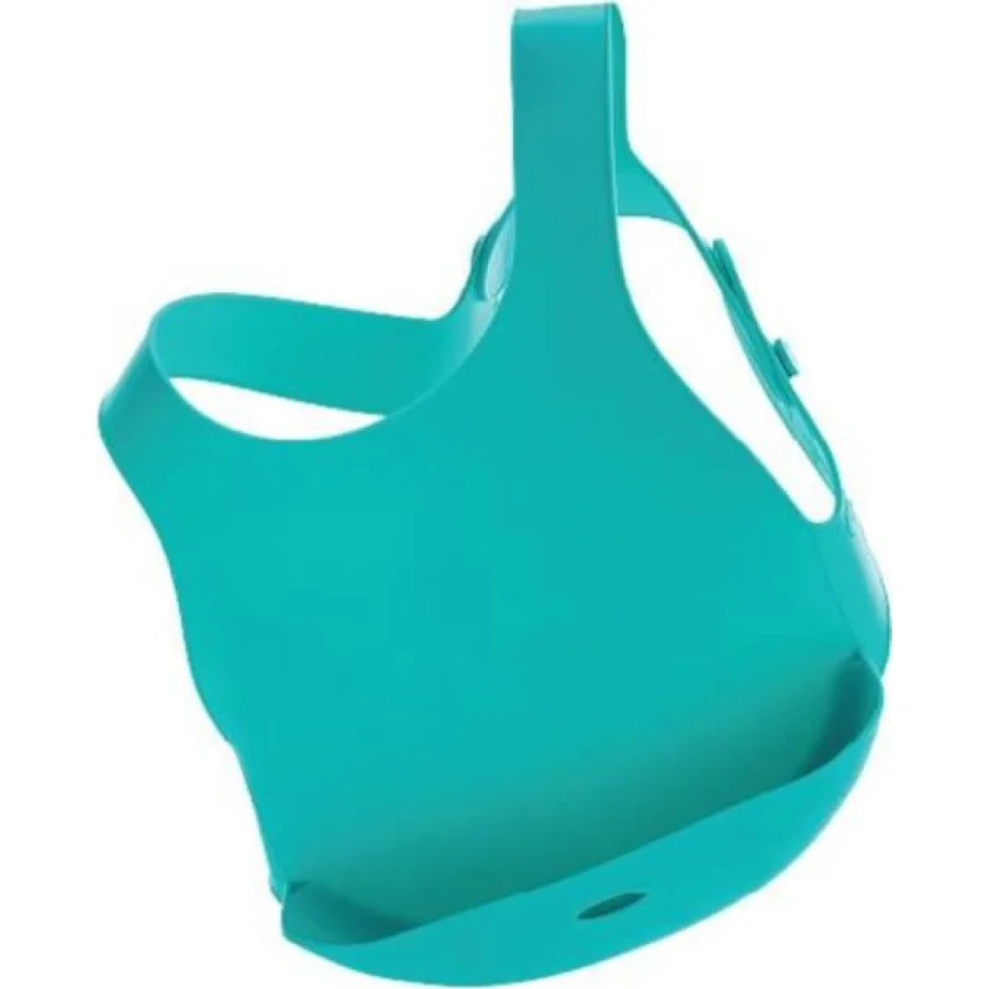 OiOi Silikon Mama Önlüğü, Aqua Green