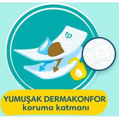 Prima Premium Care Bebek Bezi, 2 Beden, 60 Adet
