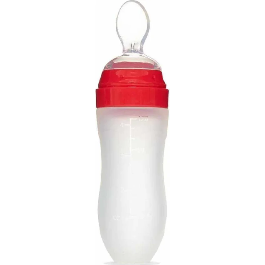 Bebedor Silikon Kaşıklı Biberon, 120 ml