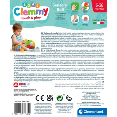 Baby Clementoni Yumuşak Blok Duygusal Top