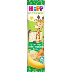 Hipp Organik Yulaﬂı Elmalı Muzlu Meyve Barı, 23 g