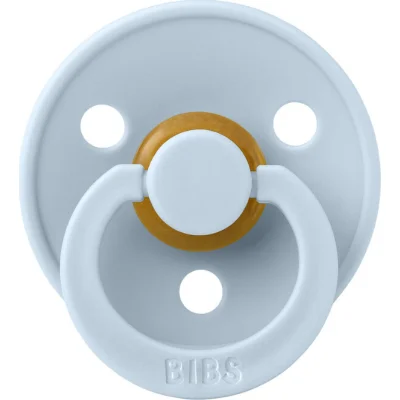 Bibs Colour Kauçuk Simetrik Emzik, 6-12 Ay, Baby Blue