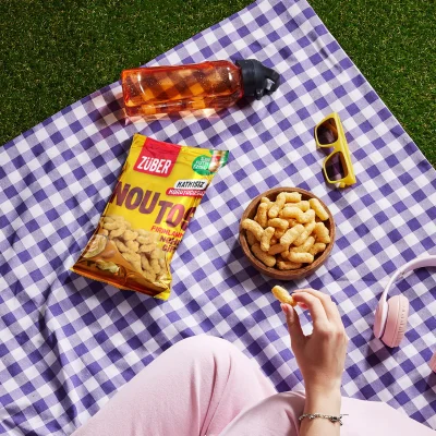 Züber Noutos Fırın Nohut Cipsi, 55 g, Fıstık