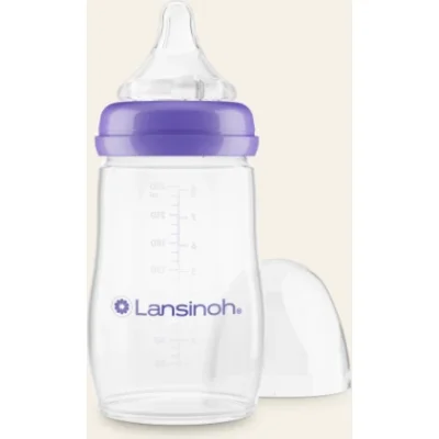 Lansinoh Biberon Natural Wawe Biberon Emziği, 240 ml