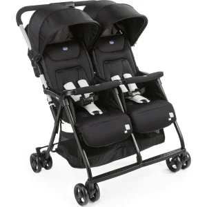 Chicco Ohlala Twin İkiz Bebek Arabası, Black Night