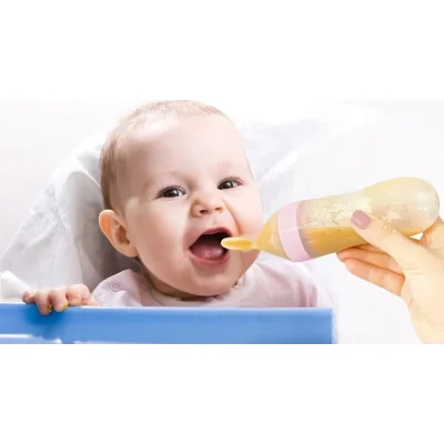 BabyJem Sıkmalı Kaşık, Pembe