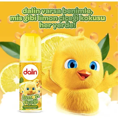 Dalin Sprey Bebek Kolonyası Limon Çiçeği, 150 ml