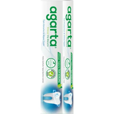 Agarta Doğal Diş Macunu, 100 ml, Bitki Özlü