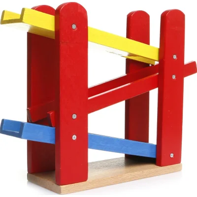 Play Wood Ahşap Yarış Arabalı Oyun Rampası