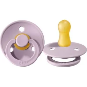 Bibs Colour Kauçuk Emzik, 0-6 Ay, Dusty Lilac