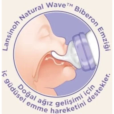 Lansinoh PP Biberon Seti, 2x160 ml