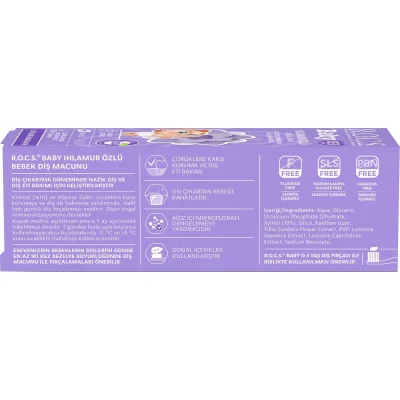 R.O.C.S. Baby Diş Macunu, 35 ml, Ihlamur