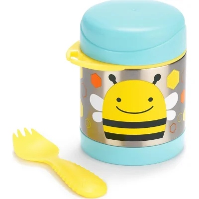 Skip Hop Zoo Paslanmaz Çelik Termos, 325 ml, Arı