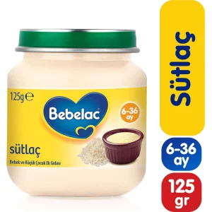 Bebelac Sütlaç Kavanoz Maması 125 Gr