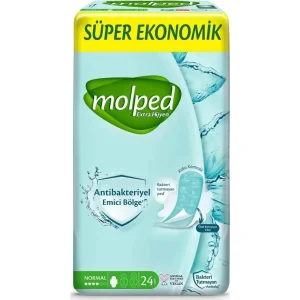 Molped Extra Hijyen Normal Ped Süper Eko, 24 Adet