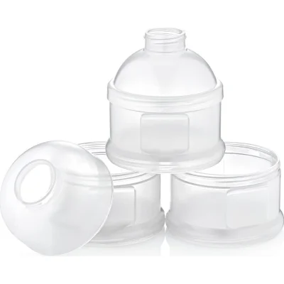 BabyJem Katlı Toz Mama Kabı, Beyaz