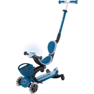 Globber Go Up Baby 360 Scooter, Işıklı, Pastel Mavi