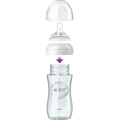 Philips Avent Natural Cam Biberon, 240 ml