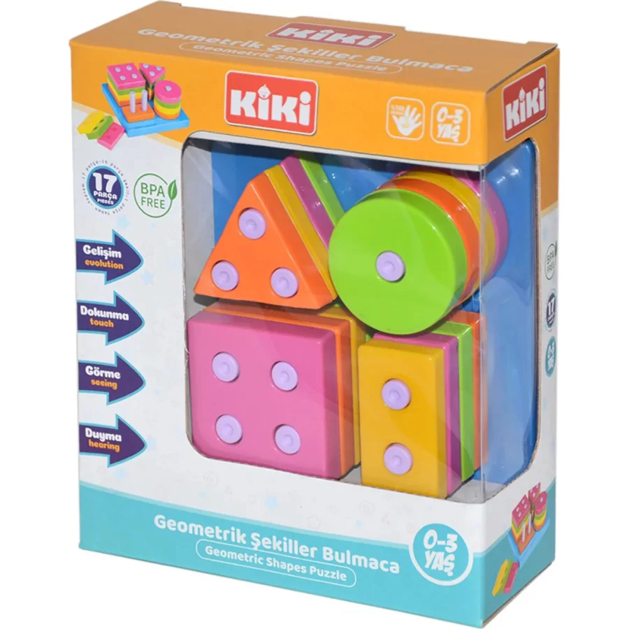 Kiki Geometrik Şekiller Bulmaca