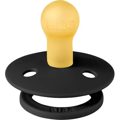 Bibs Colour Kauçuk Emzik, 0-6 Ay, Black