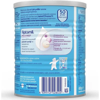 Aptamil Prosyneo 3 Devam Sütü, 400 g