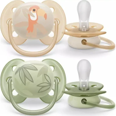 Philips Avent Ultra Yumuşak Emzik, 0-6 Ay, Erkek