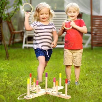 Play Wood Ahşap Halka Atma Oyunu