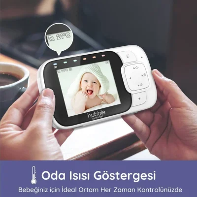 Motorola Hubble HBL10 2.8 İnç Dijital Ekranlı Bebek Kamerası