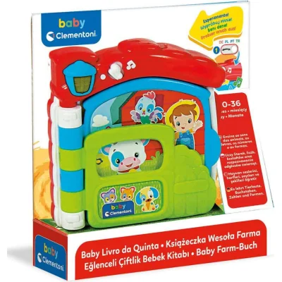 Baby Clementoni Eğlenceli Çiftlik Bebek Kitabı