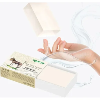 Agarta El Yapımı Güzellik Sabunu, 150 g, Eşek Sütü