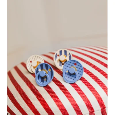 Bibs Studio Colour Pin Kauçuk Emzik, 0-6 Ay, Sky Blue