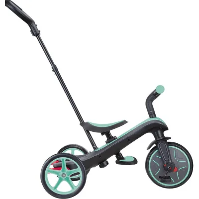 Globber Explorer 4in1 Trike Bisiklet, Mint Yeşili