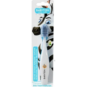 Babyton Bio Ultra Yumuşak Çocuk Diş Fırçası Zebra