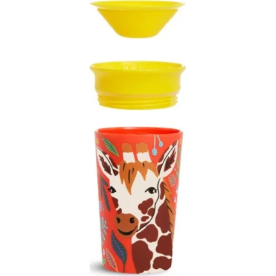 Munchkin Mucize 360° Wildlove Alıştırma Bardağı 12 Ay+, 266 ml, Zürafa