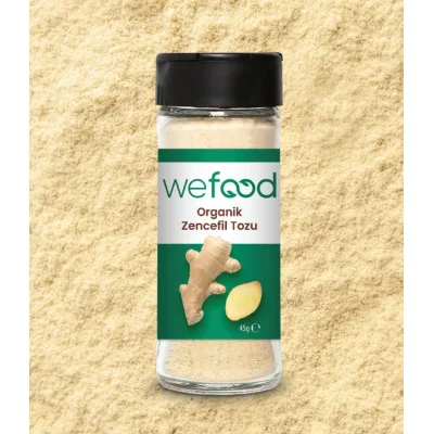 Wefood Organik Zencefil Tozu, 45 g