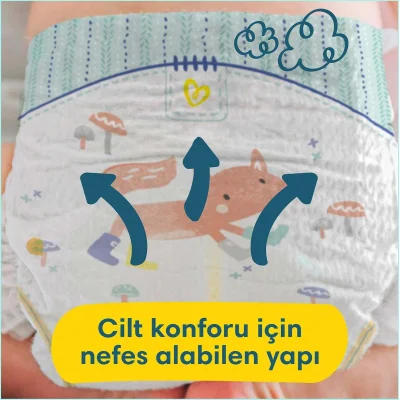 Prima Premium Care Bebek Bezi, 3 Beden, 96 Adet